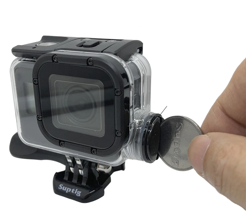 Shell Para Gopro Hero 5 6 7 Preto New ir acessórios pro