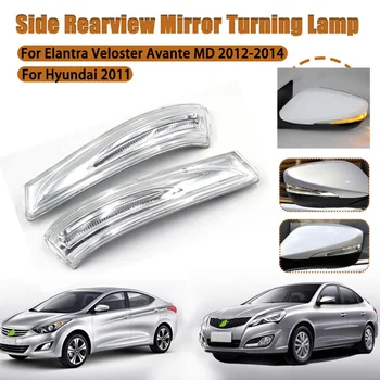

Car LED Rear View Mirror Turn Signal Light Mirror Indicator for Hyundai Elantra Veloster Turbo Avante 2011 2012 2013 2014 2015