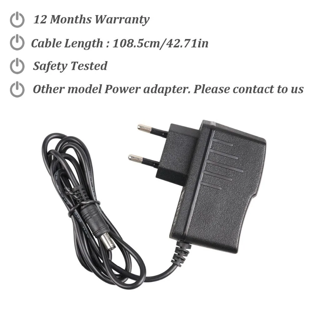 9V power supply adapter 1