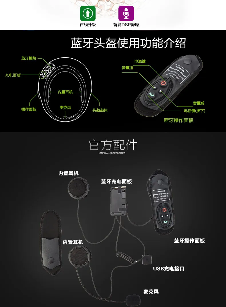Горный шлем с двойными линзами для мотоцикла, Bluetooth наушники, шлем для мужчин из стекловолокна, Половина шлема, зимний теплый мотоциклетный шлем Fou
