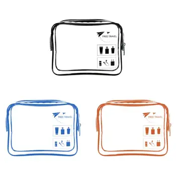 

Transparent Travel Cosmetic Bag Makeup Case Pouch Toiletry Toiletry Organizer