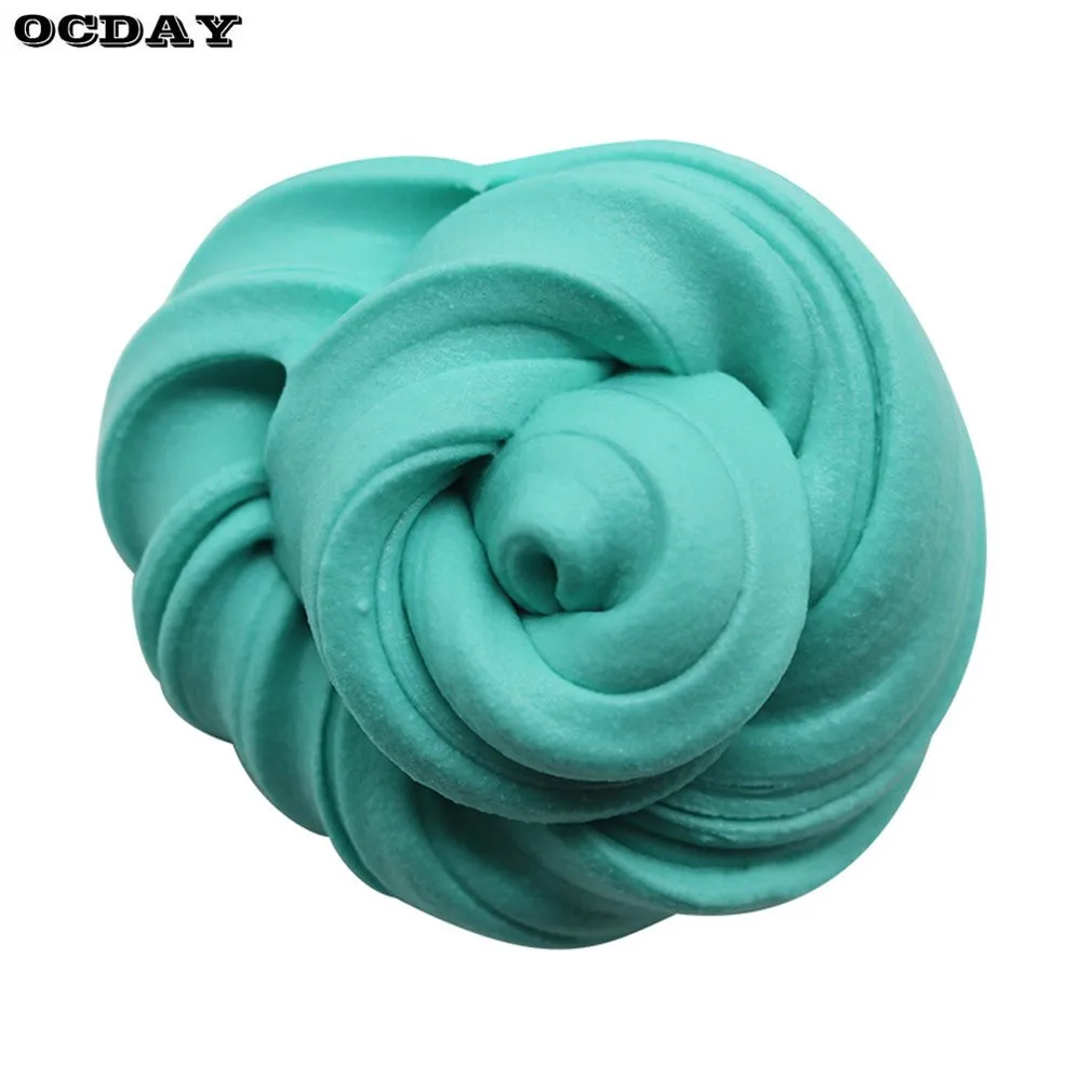 Новая 3D пушистая пена для моделирования Глина слизи DIY прочный мягкий хлопок слизи Мяч Комплект Детские развивающие ремесло грязи Игрушка антистресс детские игрушки