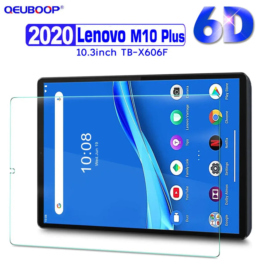 Защита экрана для 2020 Lenovo Tab M10 Plus 10 3 X606F планшета Закаленное стекло пленка TB