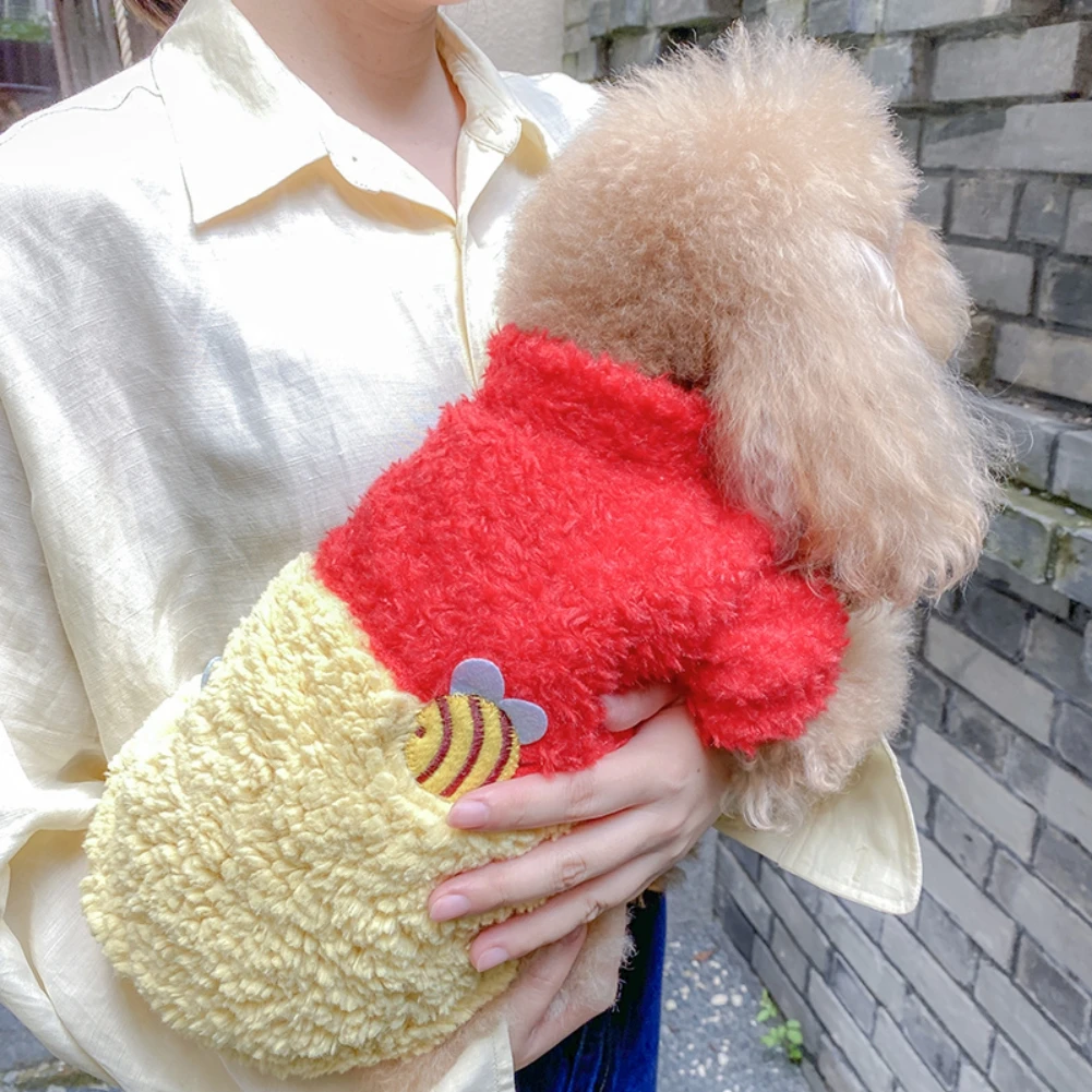 犬用フリースジャケット 冬用暖かい服 子犬用フード付きスウェットシャツ チワワや子犬用 Dog Coats Jackets Aliexpress