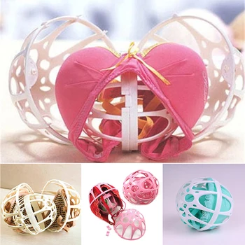 

Women Underwear Washer Saver Ball Shape Clothes Washing Bags Double Spherical Bra Washing Bag Bra Protector Laundry Bra Bags