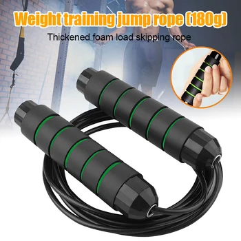 

Heavy Weighted Jump Rope Solid PVC Tool Sweat-proof for Boxing Training Fitness YA88