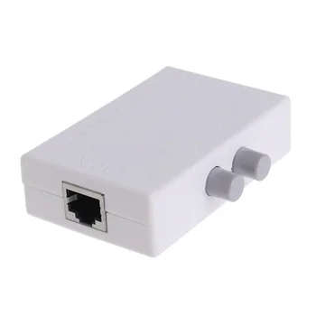 

Practical Silent Mini Home And Office Plug And Play Destop Network Switch Space Saving RJ45 Ethernet Modern Low Cost 2 Port