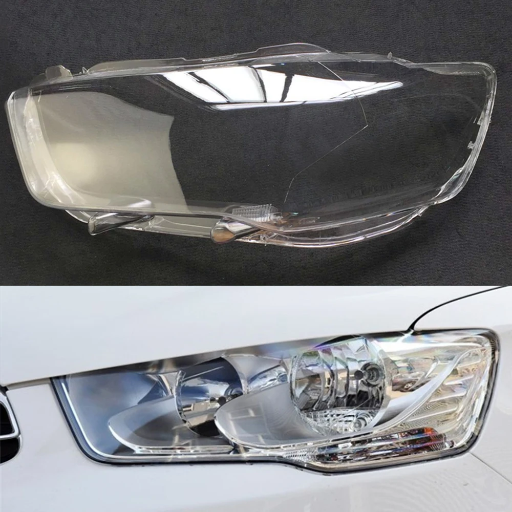 Driver Side Для Citroen Elysee фары автомобиля прозрачные линзы Авто оболочка Крышка - Цвет: Driver Side