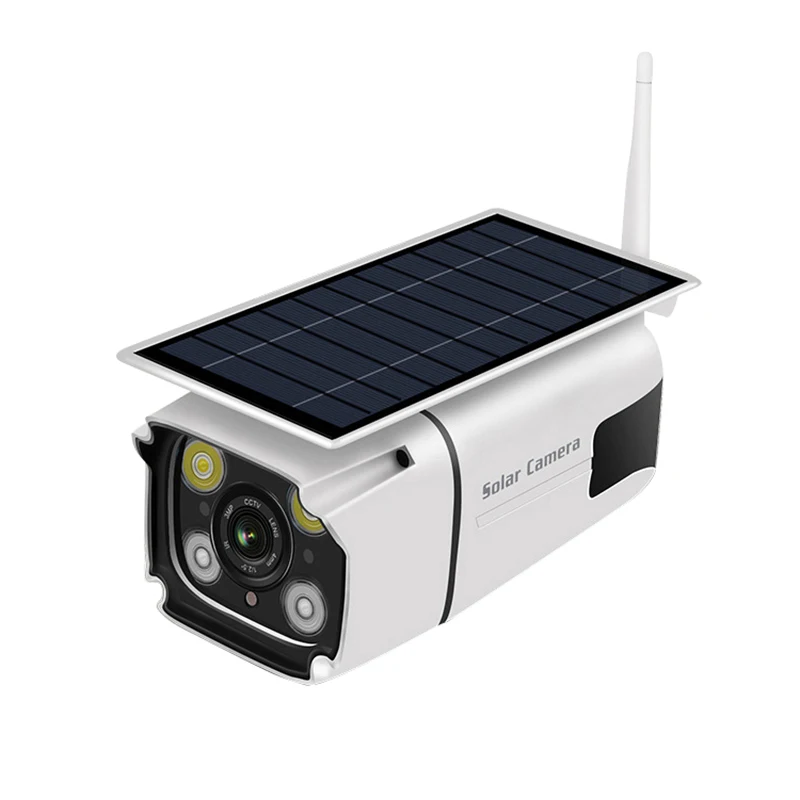 

2Mp 1080P Solar Ip Camera Outdoor Waterproof Wireless Wifi Security Camera Solar Powered Ir Motion Detection Night-Vision Cam