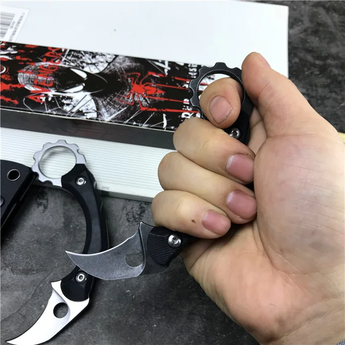 

Karambit Claw knives Hunting Knife CS GO Tactical combat Knife Camping Hike Outdoor Self Defense Hunting Survival Tools Knife