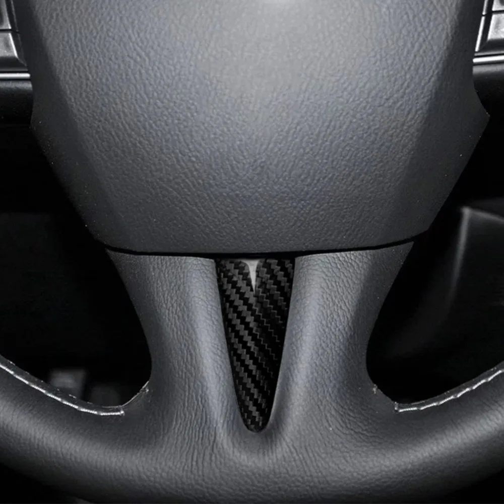 Накладка на руль из углеродного волокна для Infiniti Q50 V37- Декор интерьера