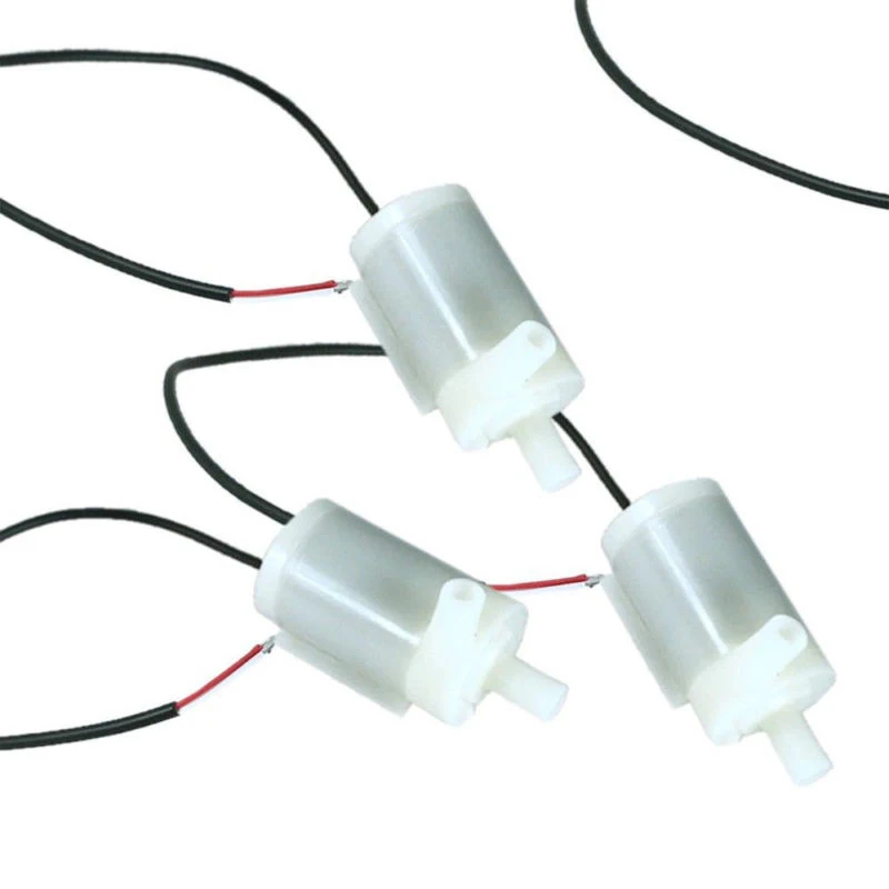 100-200mA аквариумный водяной насос DC 3-5V маленький микро погружной мини-резервуар/7,5 мм