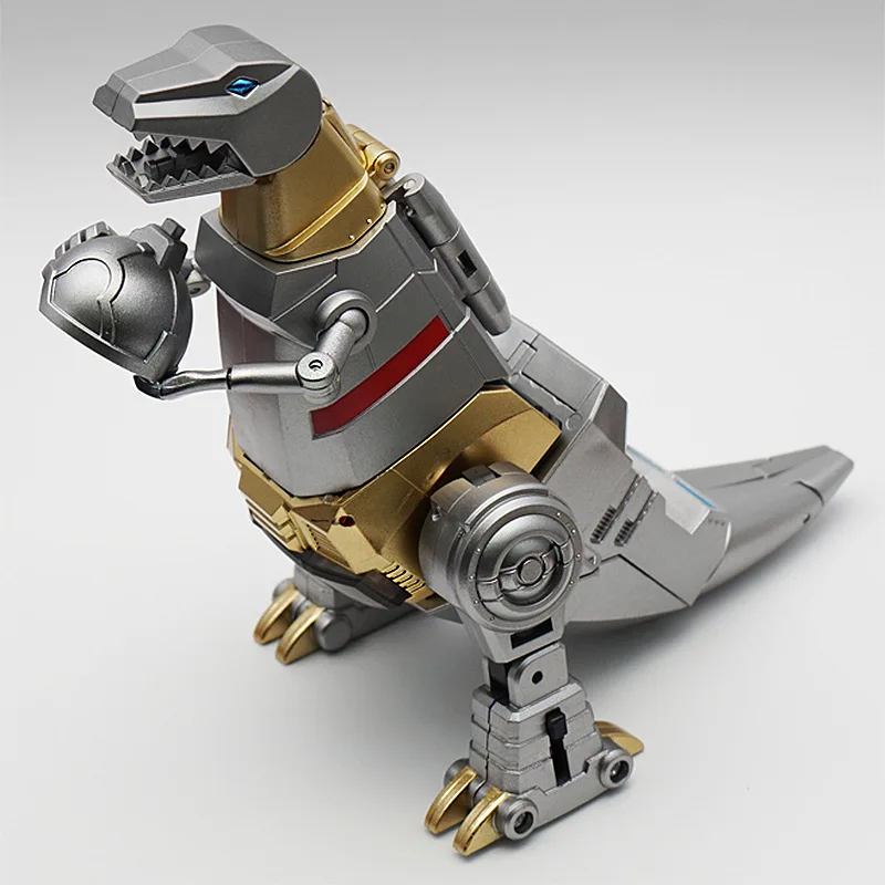 

Transformation Toy Jingang Mf-25 Wire Rope Mf24 Howling Metallic Paint MFT Machine Dinosaur ba wangcz jian