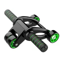 5 In 1 Fitness Set Collapsible AB Wheel Roller Kit Elastic Rope Pad Jump Rope Set Fitness Equipment Men Women Trainer