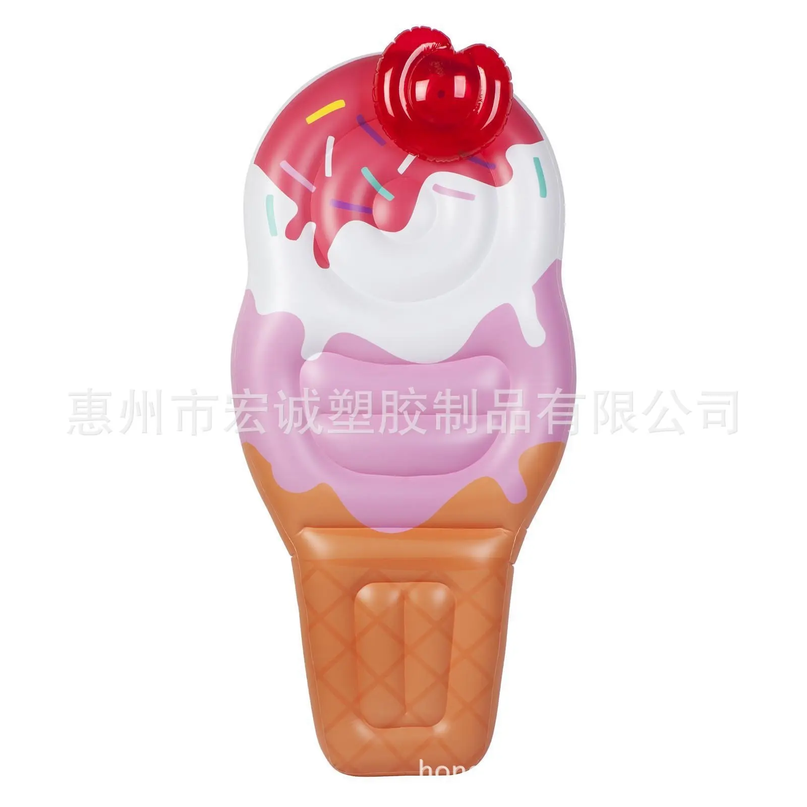 

Manufacturers Customizable Production Inflatable New Style Ice Cream Overwater Floating Mat Adult Floating Bed Recliner