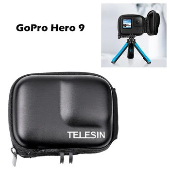 

GoPro 9 Storage Bag Waterproof Cover Shell Anti-fall Box Carrying Case With Tripod For GoPro Hero 9 Sport Camera Accessories