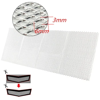 

Universal Grille Mesh Net Car Exterior Aluminum Replacement Accessories