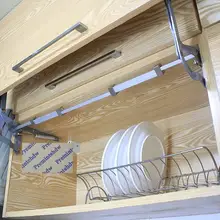 Kitchen Furniture Microwave Cabinet Cupboard Door Lifting Mechanism Support Strut Pneumatic Hydraullic Arm