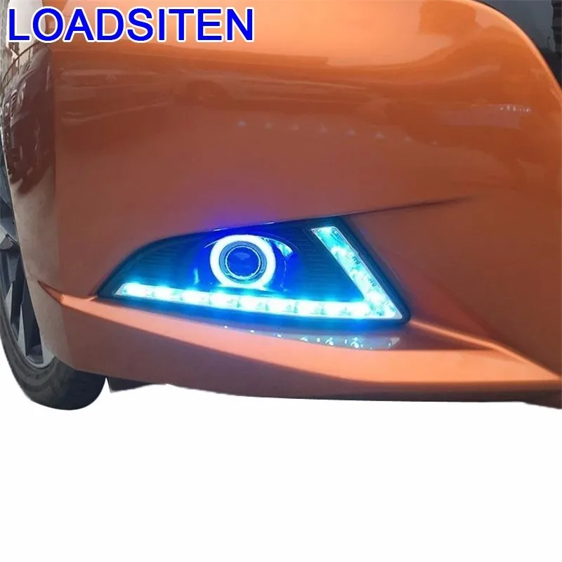 

Automobiles Drl Assessoires Led Accessory Side Turn Signal Car Lighting Headlights Front Fog Lights 16 FOR Nissan Bluebird
