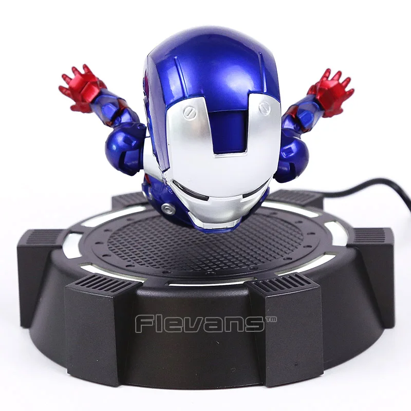 Iron Man MK Magnetic Floating Version with LED Light Action Figure Collection Toy in 3 Color Options image 2