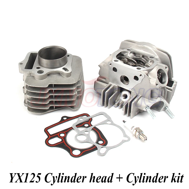 Полный комплект поршней цилиндра двигателя для YX125 125CC|Ножные стартеры и