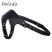 Мужские ремни для нижнего белья, искусственная кожа, регулируемый, одно плечо, грудь, жгут, костюм Бандаж с пряжками, экзотический мужской жгут