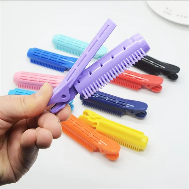 4pcs Magic Hair Care Rollers Hair Roots Natural Fluffy Clip Sleeping No Heat Plastic Curler Twist Styling Diy Tools