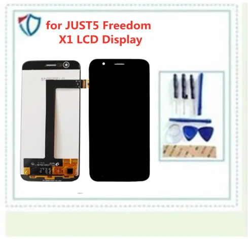 ЖК-дисплей и сенсорный экран в сборе для JUST5 Freedom X1 | Мобильные телефоны аксессуары