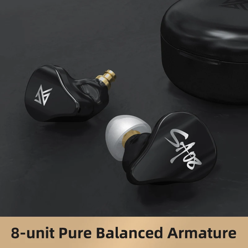 KZ SA08 TWS 8BA Units True Wireless Earphones