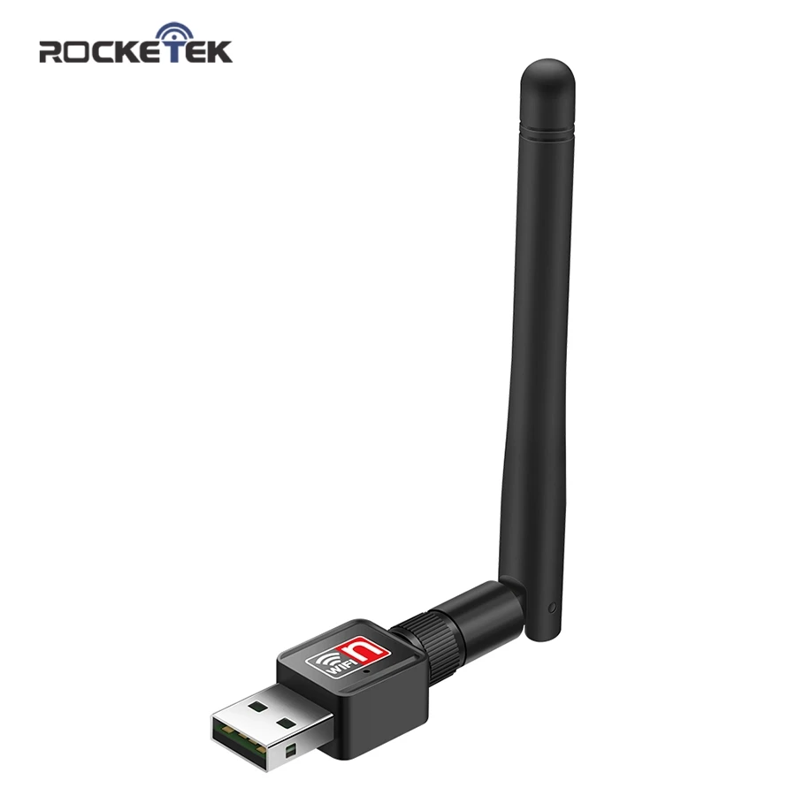 Rocketek 150 Мбит/с беспроводной Lan USB WiFi адаптер MT7601 Мини Wi fi Ethernet приемник Антенна Dongle 2