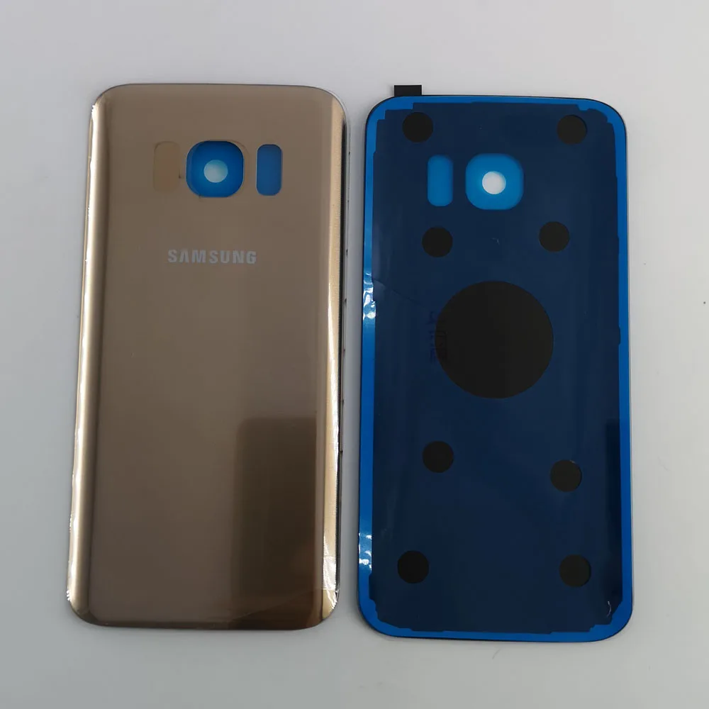 Samsung S7 задняя крышка батарейного отсека 3D стеклянный корпус крышка для samsung Galaxy S7 G930F G9300 задняя дверь+ клейкая наклейка