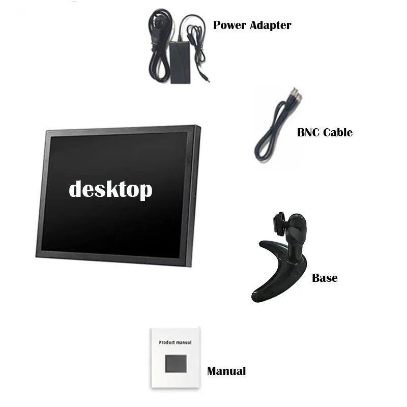 ZHIXIANDA 8 дюймовый с HDMI VGA / D Sub BNC AV USB вход открытая рамка настольный промышленный