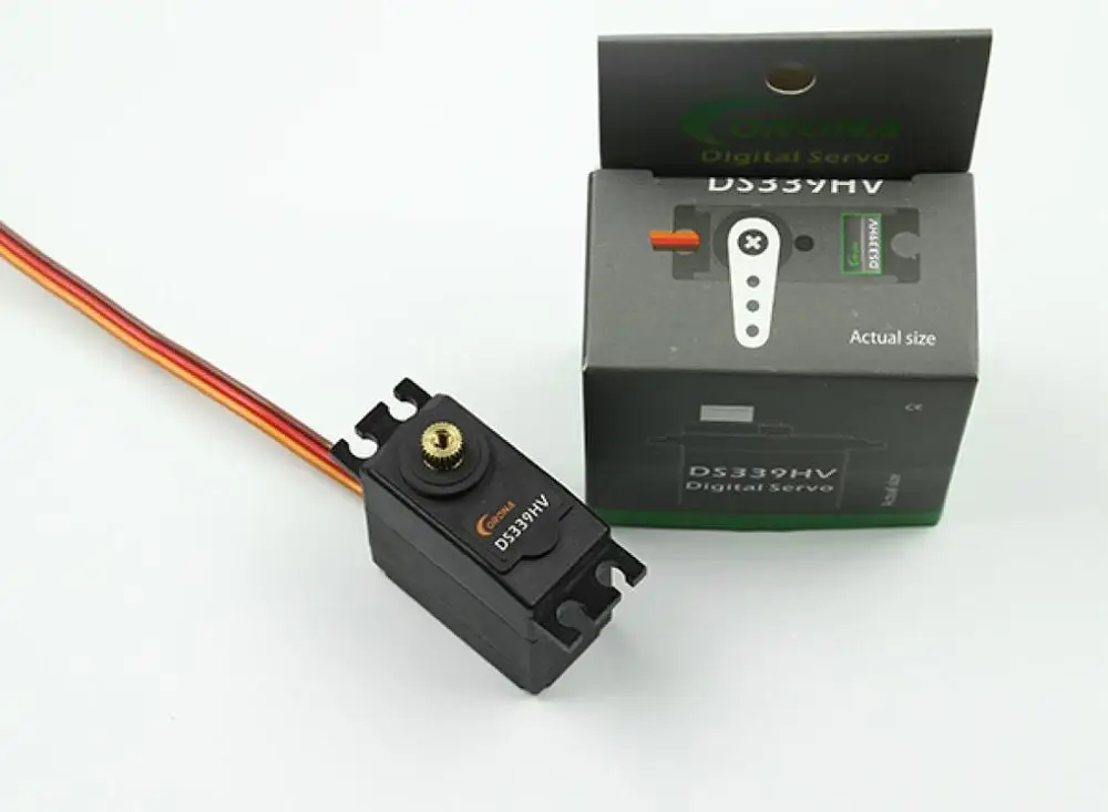 Corona DS339HV Digital Metal Gear Medium Servo 5.1kg / 0.13 Sec / 32g For RC Airplane