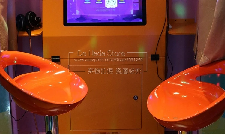 Cheap Coin Operated Game Machine Music Box House Practice Song Singing Room Mini Karaoke Ktv Booth Amusement Arcade Machine (3)