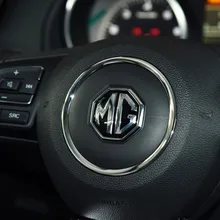 Черный цвет крышки рулевого колеса в сборе. С логотипом для китайских SAIC ROEWE MG GS SUV- авто части двигателя