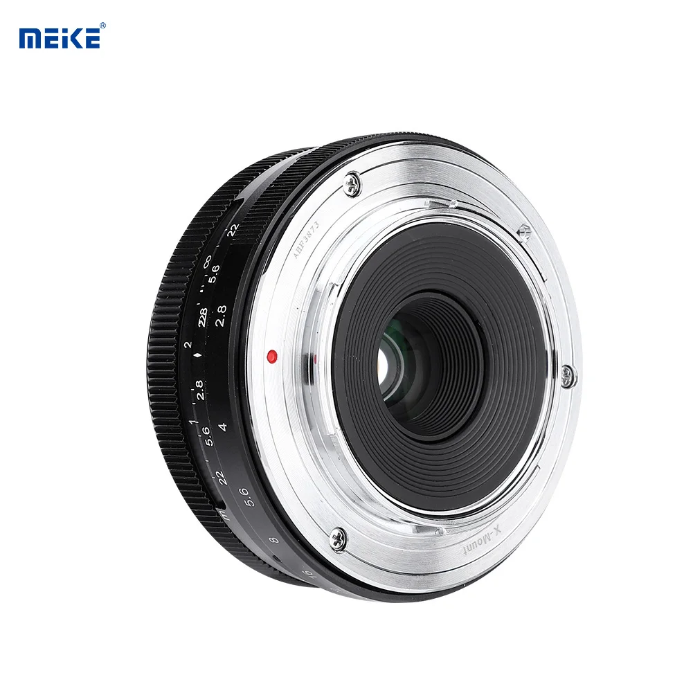 MEIKE 28 мм F2.8 APS-C объектив с ручным фиксированным фокусом для Fuji X Mount беззеркальных камер APS-C Аксессуары для объективов