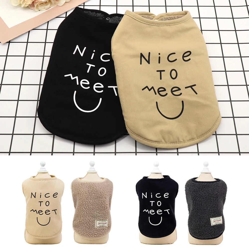 

Dog Cat Coat Winter Pet Puppy Clothes Vest French Bulldog Chihuahua Yorkshire Dog Clothing Jacket Small Dogs Cats Costume Outfit