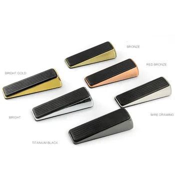 

Anti-collision Rubber Door Stopper Block Guard Wind Dust Blocker Stop Protector For Home Children Office With Stainless Steel