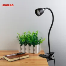 USB держатель с зажимом, светодиодный светильник для книг, настольная лампа, 1 Вт, гибкий светодиодный светильник для чтения, лампа для включения/выключения, настольная лампа для спальни, учебы, rom