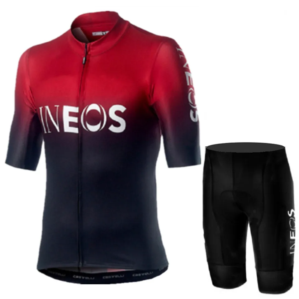 nuevo INEOS verano ciclismo Conjunto Jersey transpirable equipo de carreras de bicicleta deporte Jersey hombre ciclismo rop
