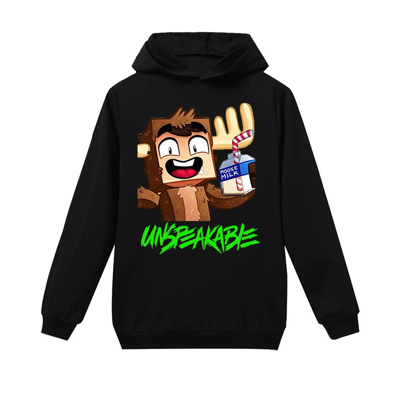 

Long Sleeve100%cotton T Shirt for Children Youtube Gaming Tops Tees Moosecraft Unspeakable 09Sharkboy Kids Clothes vampirina