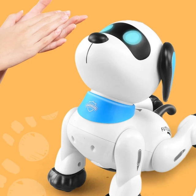 Remote Control Dog RC Robotic Stunt Puppy Voice Control Toys Electronic Pet Dancing Programmable Robot with Sound robot diy  6