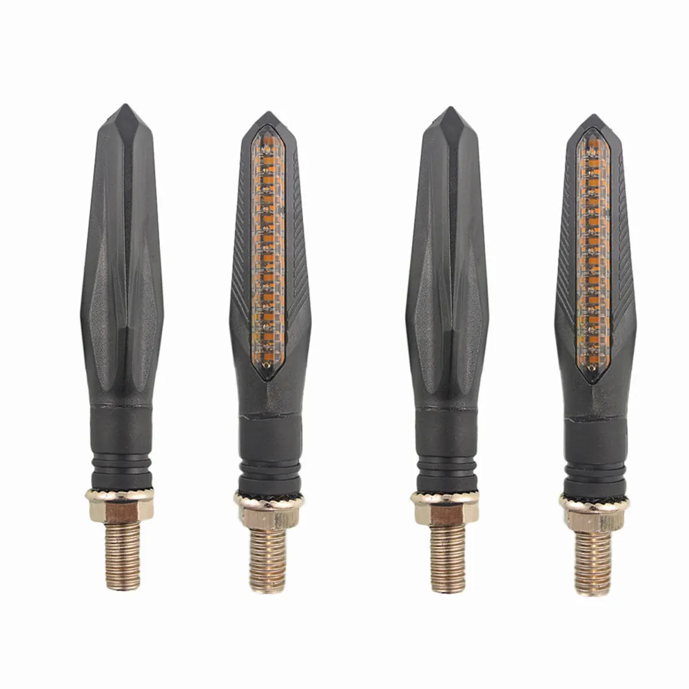 

4PCS Small triangle running water turn light LED running water turn light corner light signal light