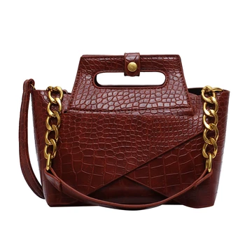 

2 Sets PU Leather Messenger Bag Women Stone Pattern Small Shoulder Messenger Bag Women Fashion Travel Mother And Child Handbag