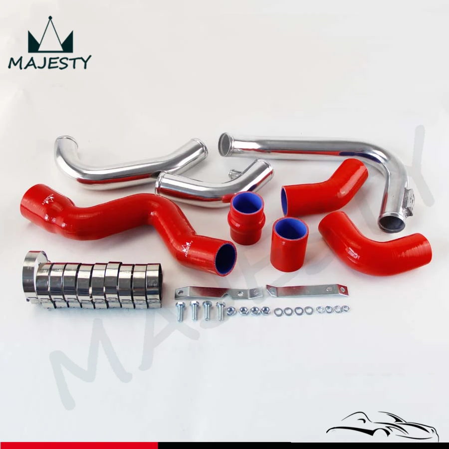 Новый комплект трубопроводов для интеркулера Audi A4 1 8 T Turbo B6 Quattro 2002 2006