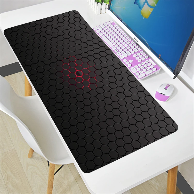 Desk Mat Dark Geometric Premium Quality Printed Mousepad Desk Mat Mouse Pad Anime Desk Mat Desk Cover Personalized Desk Mat Desk Mat Cute