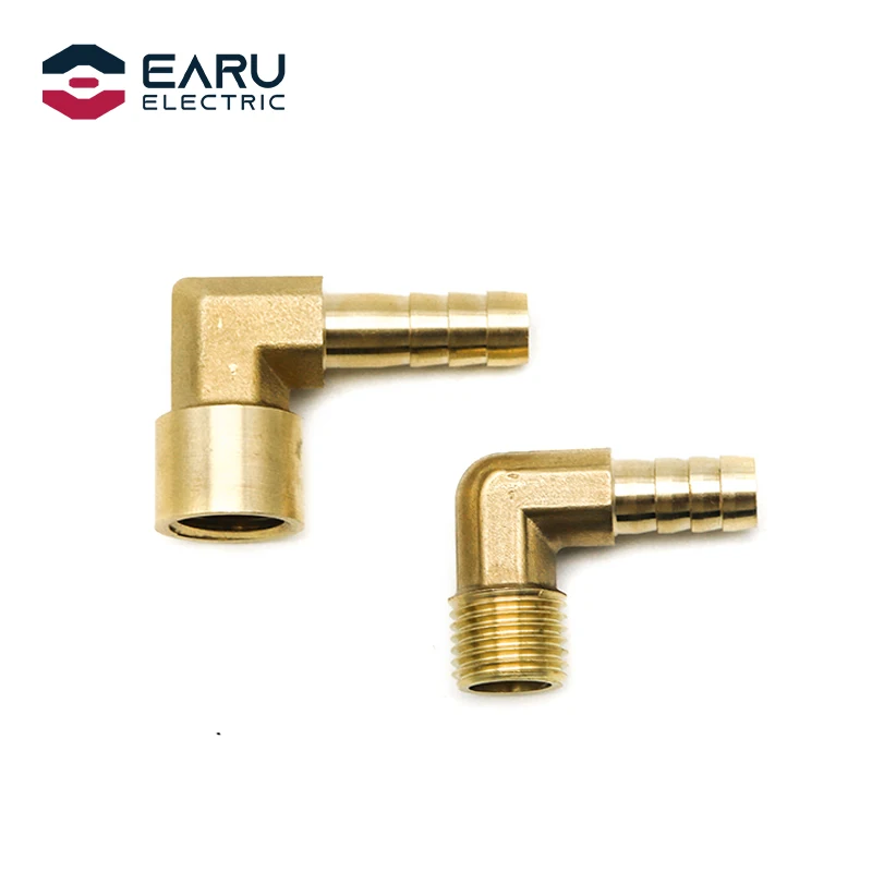 Pagoda Connector 6 8 10 12 14mm Hose Barb Connector Hose Tail Thread 1/8 1/4 3/8 1/2 inch Thread (PT) Brass Water Pipe Fittings