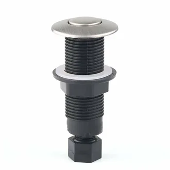 25mm Stainless Steel Air Switch Replacement Button For Geyser Garbage Disposal For Kitchen Food Waste Processor new kitchen food garbage processor disposal crusher food waste disposer stainless steel grinder material kitchen sink appliance