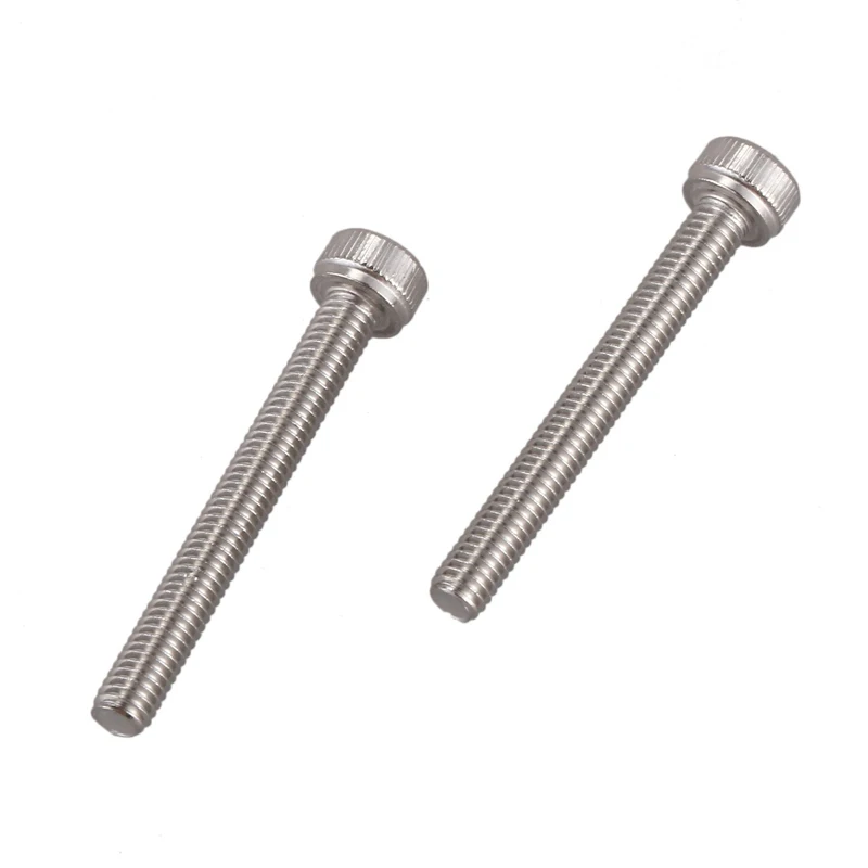 M3x25mm Шестигранная головка с накатанной головкой винты болты гайки набор 20 шт