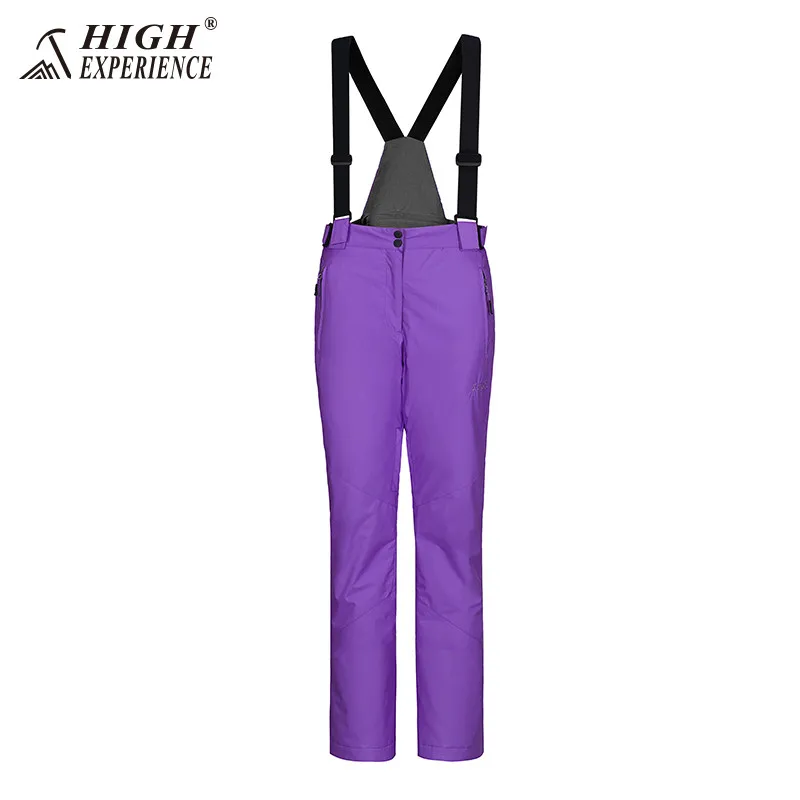 light purple Сноуборд лыжи брючный костюм женский горные лыжилыжный комбинезон сноубордингспортивные штаны женские снегзимние штаны лыжные штаны горнолыжные штаны женскиештаны зимние лыжные штаны женскиегорнолыжные штаны горнолыжны - Цвет: light purple